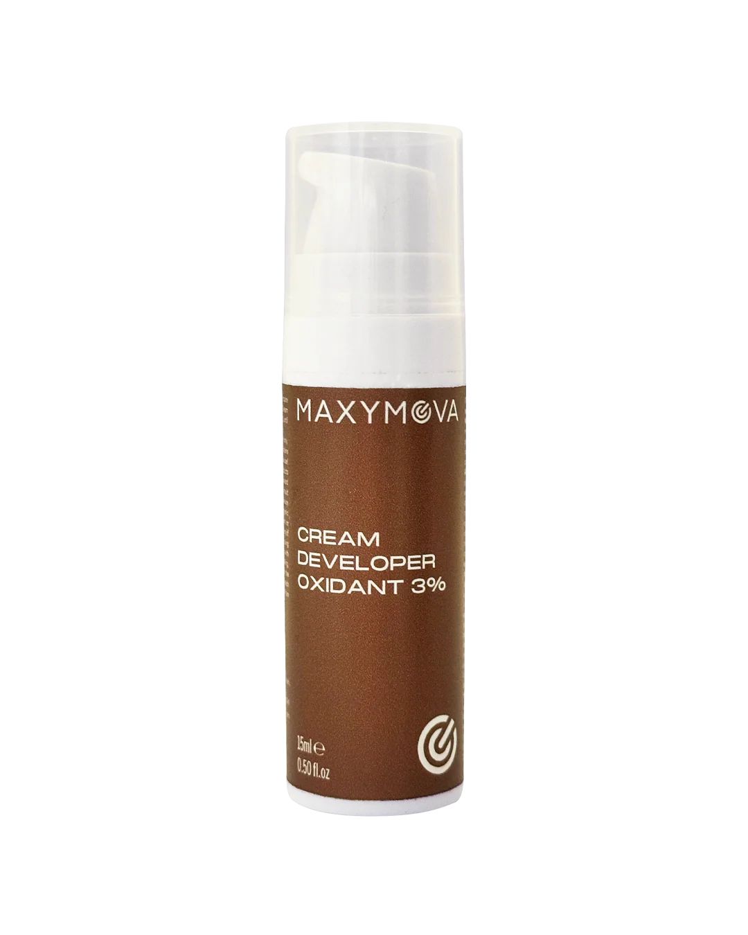 3% Oxidant for TINTA LIQUIDA Liquid Dye - 15 ml Airless Bottle by MAXYMOVA