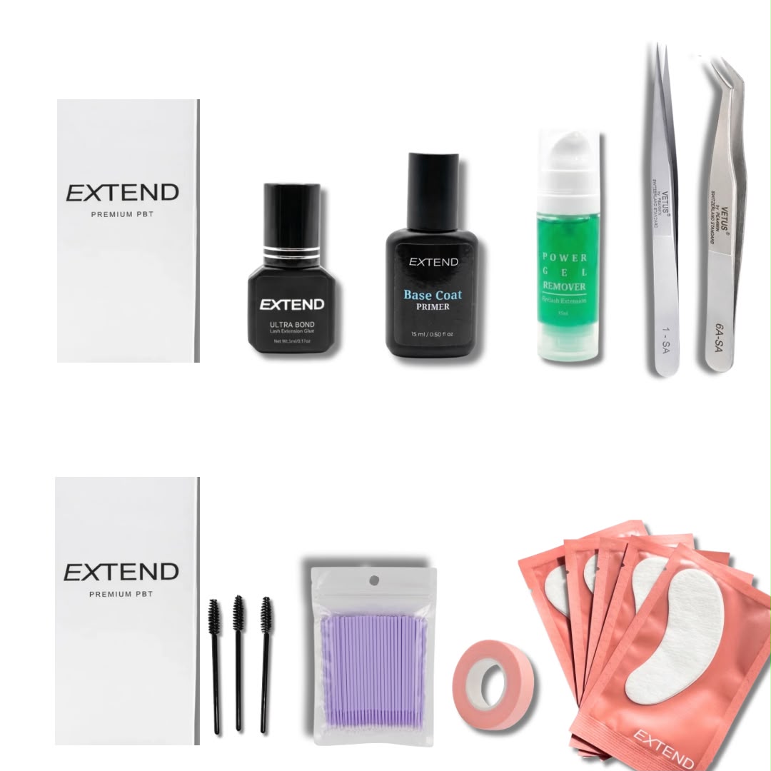 BASIC KIT Eyelashes extensions "EXTEND LASHES"