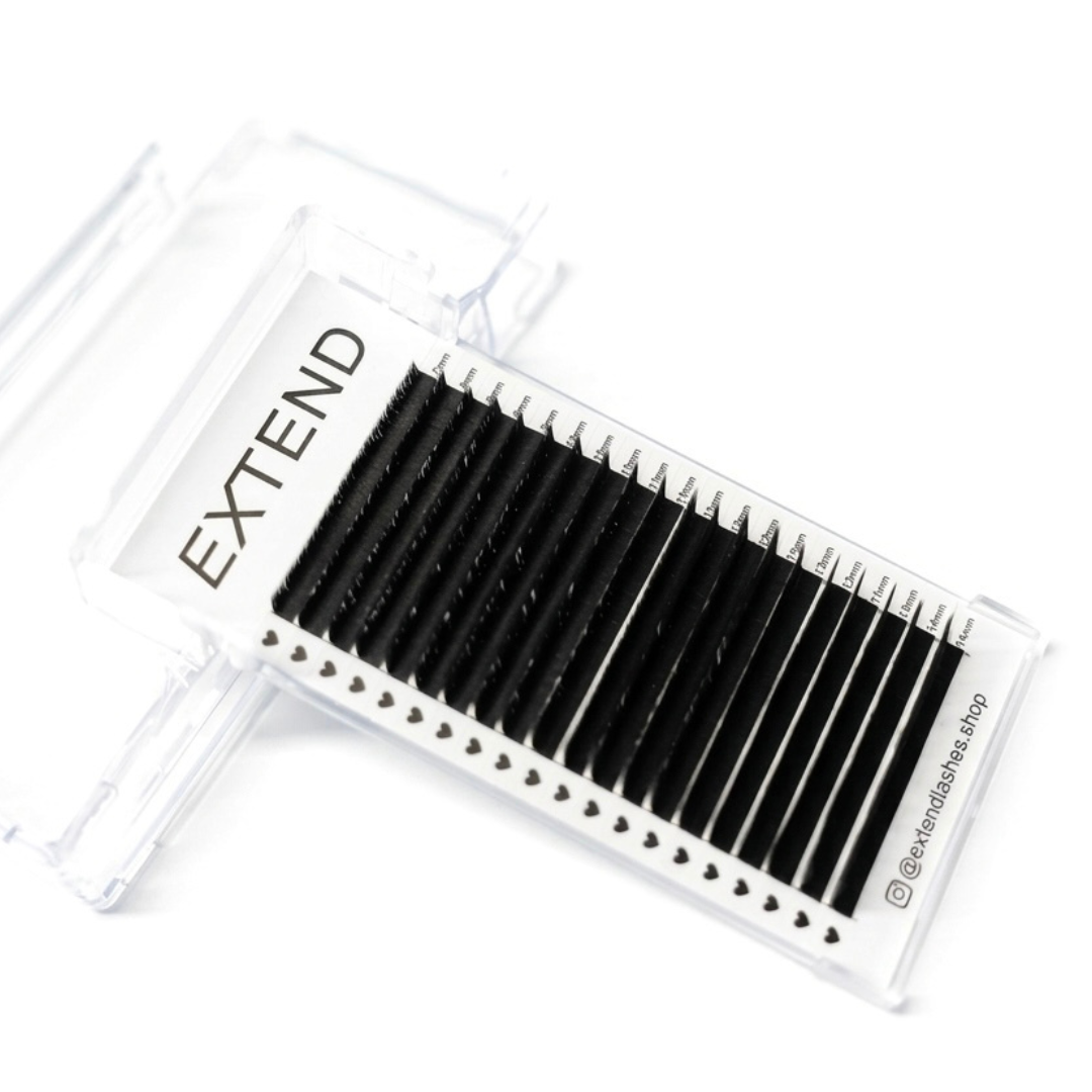 Eyelash extensions "EXTEND LASHES" Easy Fan MIX