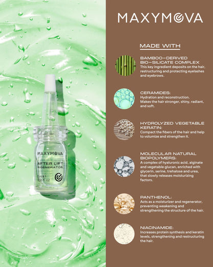 AFTER LIFT Regenerator serum - Vegan Friendly Formula Lash&Brow with Bamboo Biosilicates