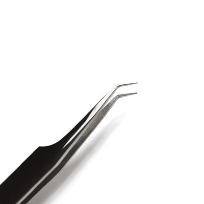 Eyelash Extension Tweezers STORMY "BLACK HOLE"