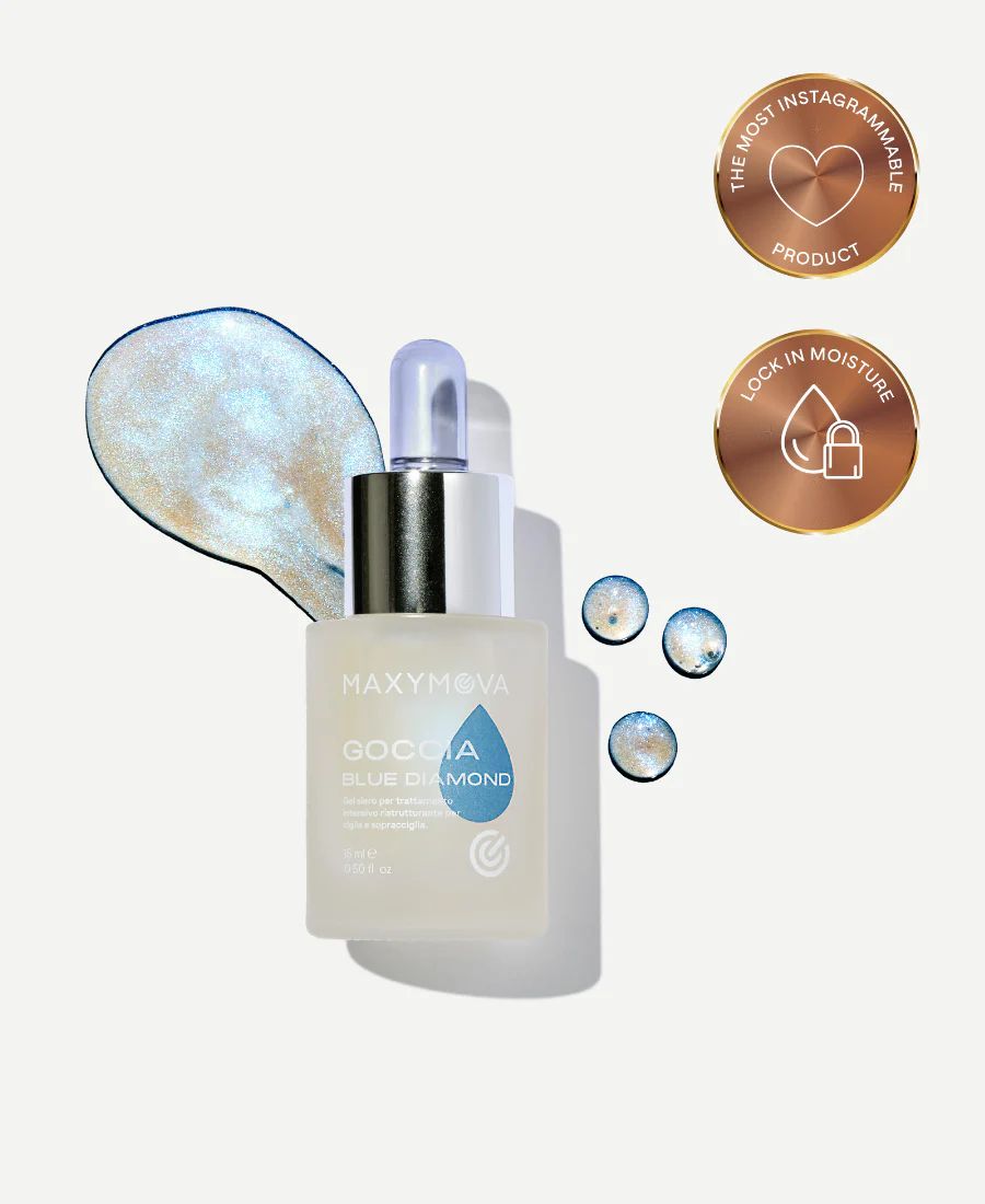 Goccia Blue Diamond Lash & Brow Serum for Nourishment and Shine
