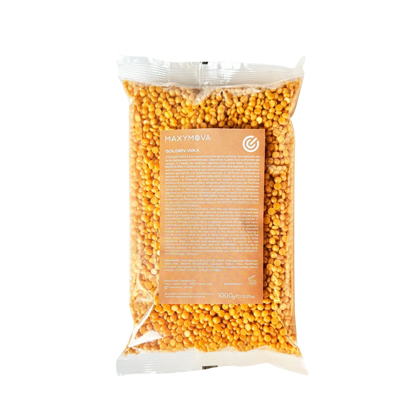 Golden Wax 1 kg - Elastic Wax Pearls for sensitive skin