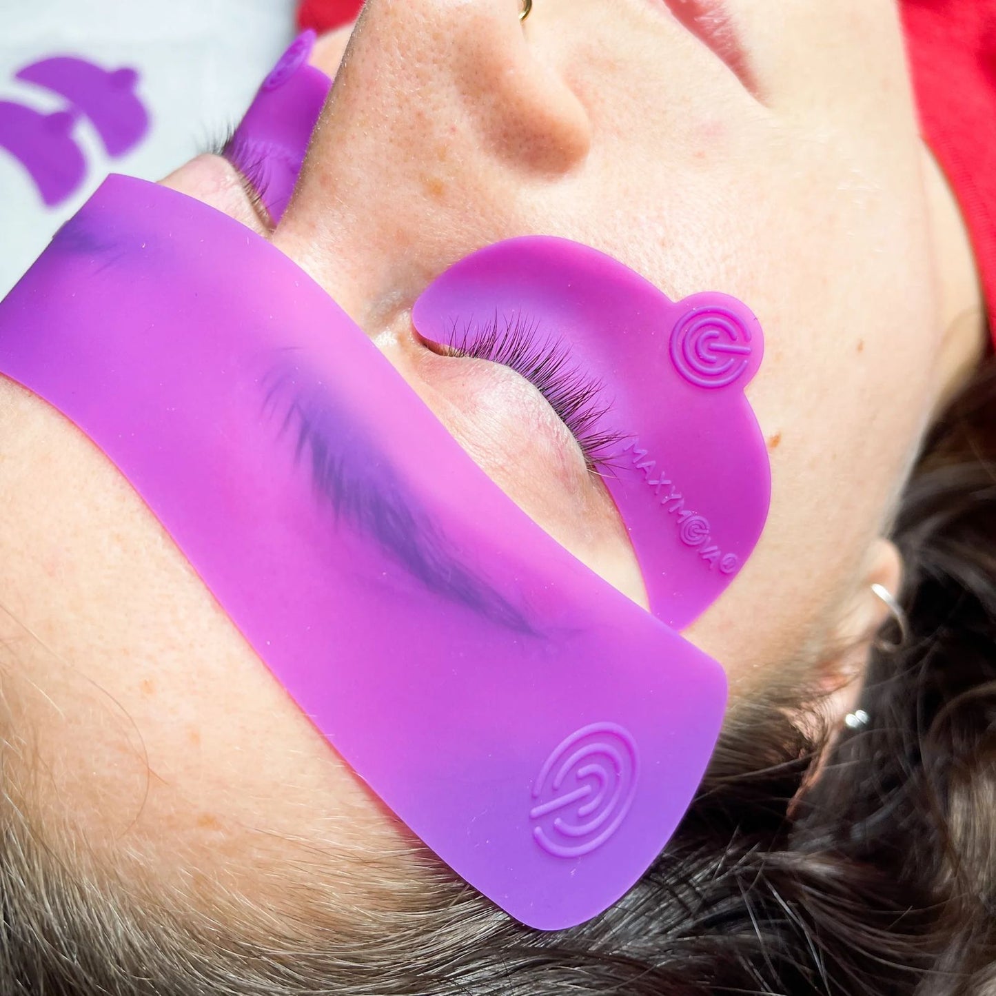 Silicone Brow Patch, 0.4mm Design for Sensitive Skin, Reusable