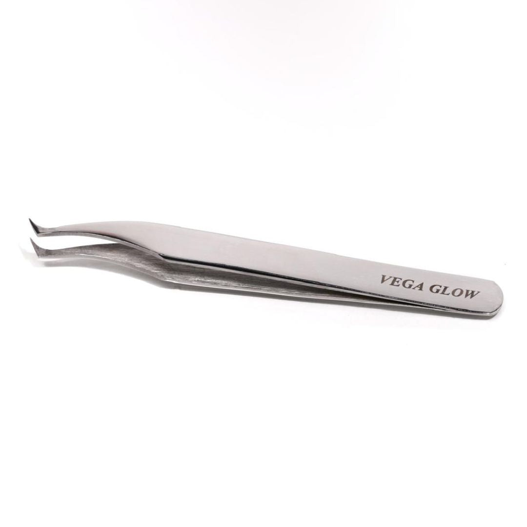 Eyelash Extension Tweezers STORMY "VEGA GLOW"