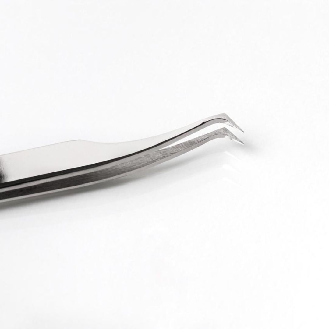 Eyelash Extension Tweezers STORMY "VEGA GLOW"
